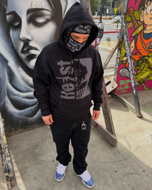 New “Clown” Rhinestone Hoodie