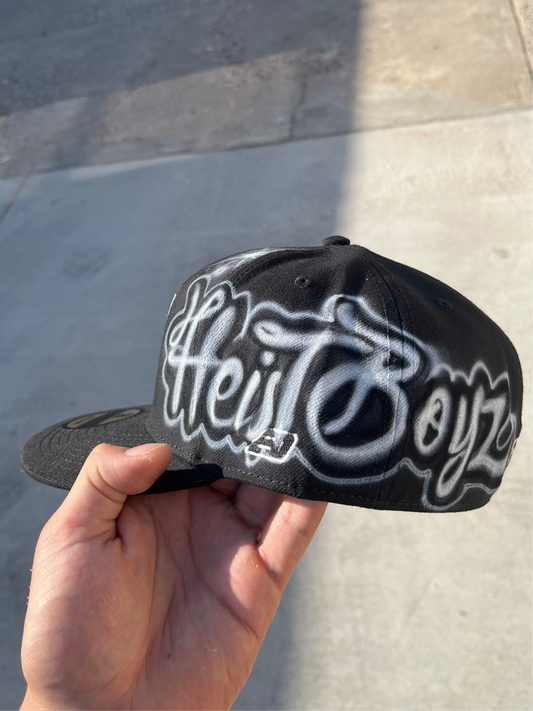 New Heist Boyz x Fivestar Airbrushed Fitted Hat